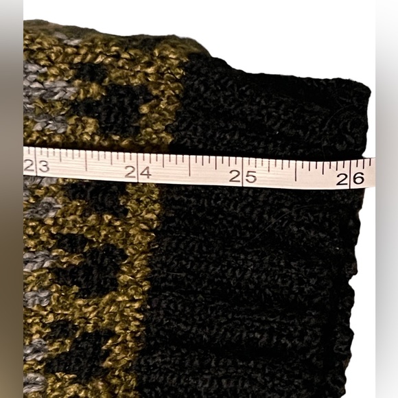 Vintage 90's‎ Sweater Project “Coogie-Style” Cropped V-Neck Sweater Size Large - Picture 5 of 9